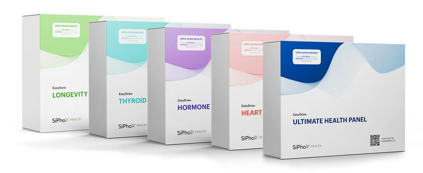 Range of SiPhox panel kit boxes